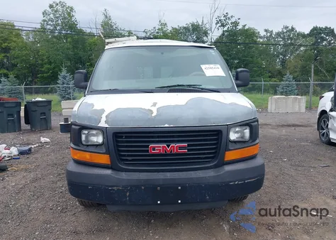2011 GMC Savana 3500 Work Van from USA, damaged, VIN 1GTZ7TFA3B1155904